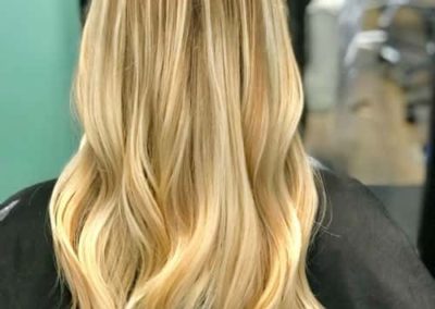 Blonde Back: Blonde Balayage haircolor